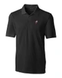 Ohio State Brutus Vintage Cutter & Buck Forge Stretch Mens Big and Tall Polo Black Mannequin