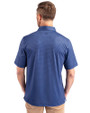 Villanova Wildcats Cutter & Buck Pike Banner Print Stretch Mens Big & Tall Polo Navy Blue Back