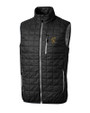 Grambling Tigers College Vault Cutter & Buck Rainier PrimaLoft® Mens Eco Insulated Full Zip Puffer Vest Black Mannequin