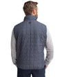 Old Dominion Monarchs College Vault Cutter & Buck Rainier PrimaLoft® Mens Eco Insulated Full Zip Puffer Vest Anthracite Melange Back