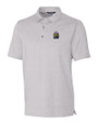 FIU Panthers College Vault Cutter & Buck Forge Heathered Stretch Mens Polo Polished Heather Mannequin