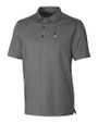 Portland State Vikings College Vault Cutter & Buck Forge Heathered Stretch Mens Polo Charcoal Heather Mannequin