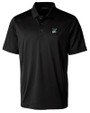 Portland State Vikings College Vault Cutter & Buck Prospect Eco Textured Stretch Recycled Mens Big & Tall Polo BL_MANN_HG 