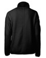Louisville Cardinals College Vault Cutter & Buck Cascade Eco Fleece Womens Full Zip Jacket Black Mannequin Back