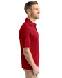 Minnesota Twins Cutter & Buck Virtue Eco Pique Recycled Mens Big and Tall Polo Cardinal Red Side