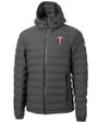 Minnesota Twins Cutter & Buck Mission Ridge Repreve® Eco Insulated Mens Puffer Jacket Elemental Grey Mannequin
