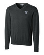 Yale Bulldogs Cutter & Buck Lakemont Tri-Blend Mens V-Neck Pullover Sweater CCH_MANN_HG 1