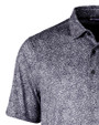 DePaul Blue Demons Cutter & Buck Pike Constellation Print Stretch Mens Polo Black Mannequin