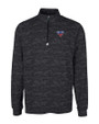 SMU Mustangs Cutter & Buck Traverse Stretch Eco Camo Print Quarter Zip Mens Pullover BL_MANN_HG 