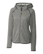 Vanderbilt Commodores Cutter & Buck Mainsail Sweater-Knit Hoodie Womens Full Zip Jacket POH_MANN_HG 1