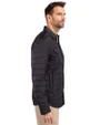 UCF Knights Citronaut Cutter & Buck Rainier PrimaLoft® Mens Eco Insulated Quilted Shirt Jacket Black Side