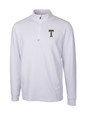 GA Tech Yellow Jackets College Vault Cutter & Buck Traverse Stretch Quarter Zip Mens Pullover WH_MANN_HG 1