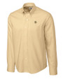 Idaho Vandals Cutter & Buck Epic Easy Care Nailshead Mens Long Sleeve Dress Shirt Desert Mannequin