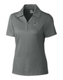 Carolina Panthers NFL Helmet Cutter & Buck CB Drytec Genre Textured Solid Womens Polo EG_MANN_HG 1