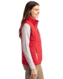 Tampa Bay Buccaneers NFL Helmet Cutter & Buck Rainier PrimaLoft® Womens Eco Insulated Full Zip Puffer Vest Red Side