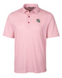 Arizona Cardinals NFL Helmet Cutter & Buck Pike Double Dot Print Stretch Mens Big and Tall Polo Cardinal Red Mannequin