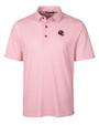 Kansas City Chiefs NFL Helmet Cutter & Buck Pike Double Dot Print Stretch Mens Big and Tall Polo Cardinal Red Mannequin