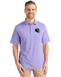 Baltimore Ravens NFL Helmet Cutter & Buck Virtue Eco Pique Recycled Mens Polo Hyacinth Front