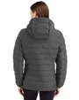 Detroit Lions NFL Helmet Cutter & Buck Mission Ridge Repreve® Eco Insulated Womens Puffer Jacket Elemental Grey Back