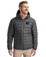 Chicago Bears NFL Helmet Cutter & Buck Mission Ridge Repreve® Eco Insulated Mens Puffer Jacket Elemental Grey Front
