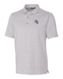 Buffalo Bills NFL Helmet Cutter & Buck Forge Heathered Stretch Mens Polo Polished Heather Mannequin