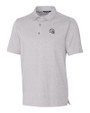 Los Angeles Chargers NFL Helmet Cutter & Buck Forge Heathered Stretch Mens Polo Polished Heather Mannequin