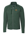 Green Bay Packers NFL Helmet Cutter & Buck Mainsail Sweater-Knit Mens Full Zip Jacket HH_MANN_HG 1