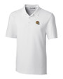 San Francisco 49ers NFL Helmet Cutter & Buck Forge Stretch Mens Polo White Mannequin
