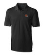 Cincinnati Bengals NFL Helmet Cutter & Buck Forge Stretch Mens Polo Black Mannequin