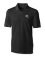 Las Vegas Raiders NFL Helmet Cutter & Buck Forge Stretch Mens Big and Tall Polo Black Mannequin
