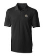 New Orleans Saints NFL Helmet Cutter & Buck Forge Stretch Mens Big and Tall Polo Black Mannequin