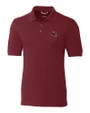 Washington Commanders NFL Helmet Cutter & Buck Advantage Epic Confidence Recycled Tri-Blend Pique Mens Big & Tall Polo Bordeaux Mannequin