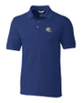 Los Angeles Chargers NFL Helmet Cutter & Buck Advantage Eco Tri-Blend Pique Mens Big and Tall Polo Tour Blue Mannequin