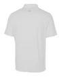 Atlanta Falcons NFL Helmet Cutter & Buck Pike Double Dot Print Stretch Mens Polo White Mannequin Back