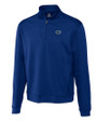 Florida Gators Cutter & Buck Men's CB DryTec Edge Half Zip Tour Blue Mannequin