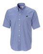 Florida Gators Cutter & Buck Epic Easy Care Nailshead Mens Big and Tall Short Sleeve Dress Shirt French Blue Mannequin