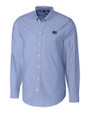 Florida Gators Cutter & Buck Stretch Oxford Mens Long Sleeve Dress Shirt French Blue Mannequin