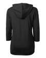Oklahoma State Cowboys Wrestling Pete Cutter & Buck Virtue Eco Pique Recycled Half Zip Pullover Womens Hoodie Black Mannequin Back