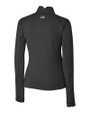 USC Trojans Cutter & Buck Traverse Stretch Eco Quarter Zip Womens Pullover Black Mannequin Back