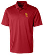 USC Trojans Cutter & Buck Prospect Eco Textured Stretch Recycled Mens Big & Tall Polo Cardinal Red Mannequin