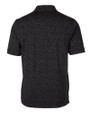 USC Trojans Cutter & Buck Advantage Tri-Blend Space Dye Mens Big and Tall Polo Dark Black Mannequin Back