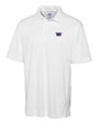 Washington Commanders Americana Cutter & Buck CB Drytec Genre Textured Solid Mens Big and Tall Polo White Mannequin
