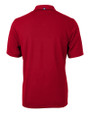 USC Trojans Cutter & Buck Virtue Eco Pique Recycled Mens Polo Cardinal Red Mannequin Back
