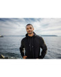Cutter & Buck Roam Eco Half Zip Recycled Mens Pullover Hoodie BL_LFS_HG 2