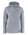 Chicago Bears - Cutter & Buck Evoke Eco Softshell Recycled Full Zip Womens Jacket CNC_MANN_HG 1