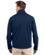 Miami Dolphins Americana Cutter & Buck Evoke Softshell Recycled Full Zip Mens Jacket Navy Blue Back