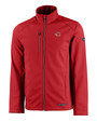Cincinnati Reds Stars & Stripes Cutter & Buck Evoke Eco Softshell Recycled Full Zip Mens Jacket NVBU_MANN_HG 1
