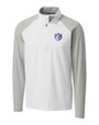 Saint Louis Billikens Cutter & Buck Response Lightweight Hybrid Quarter Zip Mens Pullover Windbreaker White Mannequin