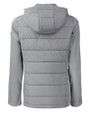 Cutter & Buck Evoke Hybrid Eco Softshell Recycled Full Zip Womens Hooded Jacket CNC_MANNB_HG 1