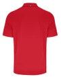 Mannequin Back View of a Cardinal Red Cutter & Buck Forge Eco Stretch Recycled Mens Polo